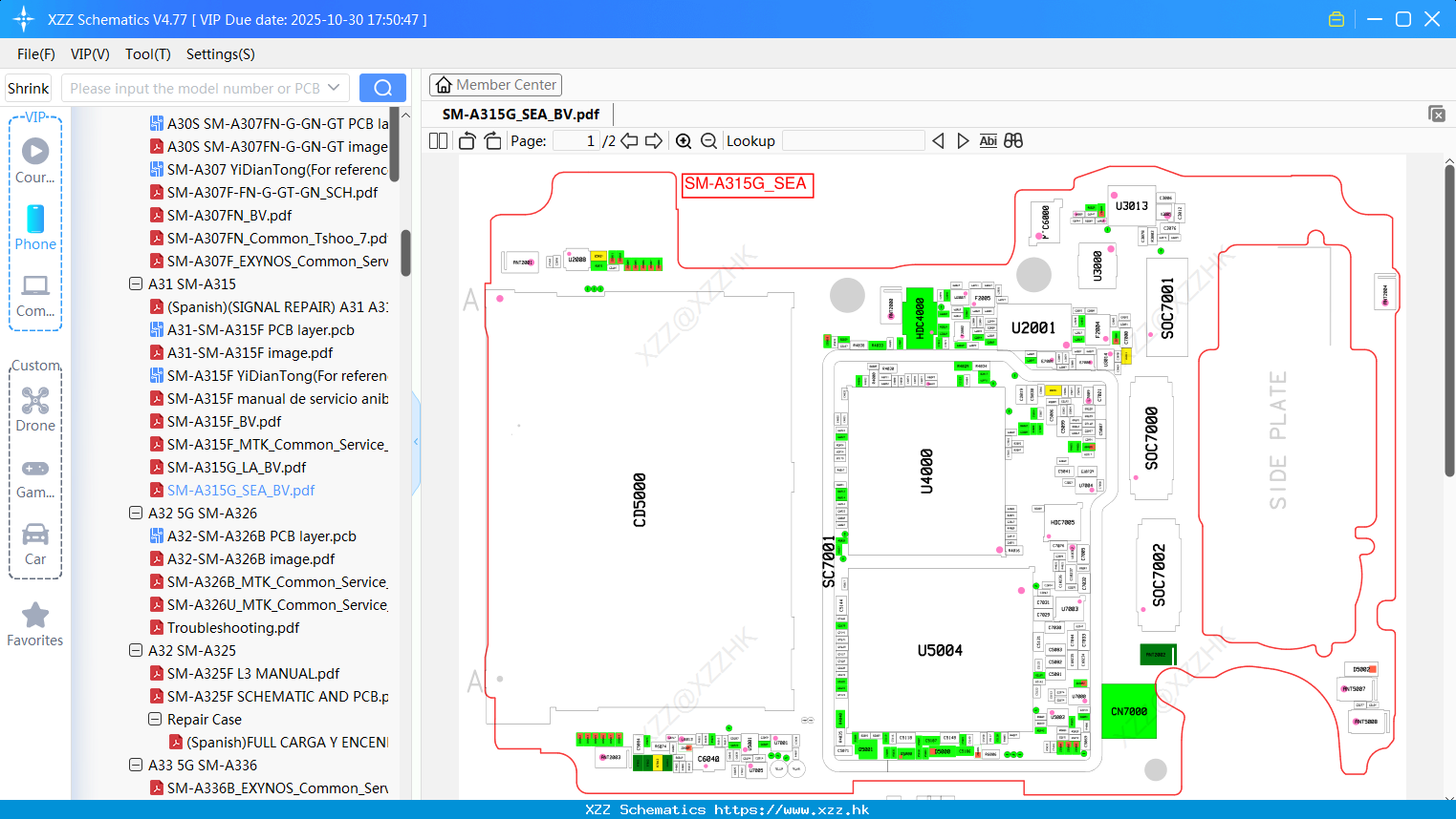 Samsung SM-A315G_SEA_BV